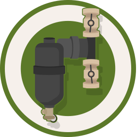 Magnetic system filter icon
